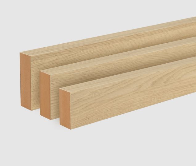 Astrata Wood Slats by Decospan in Milk Oak