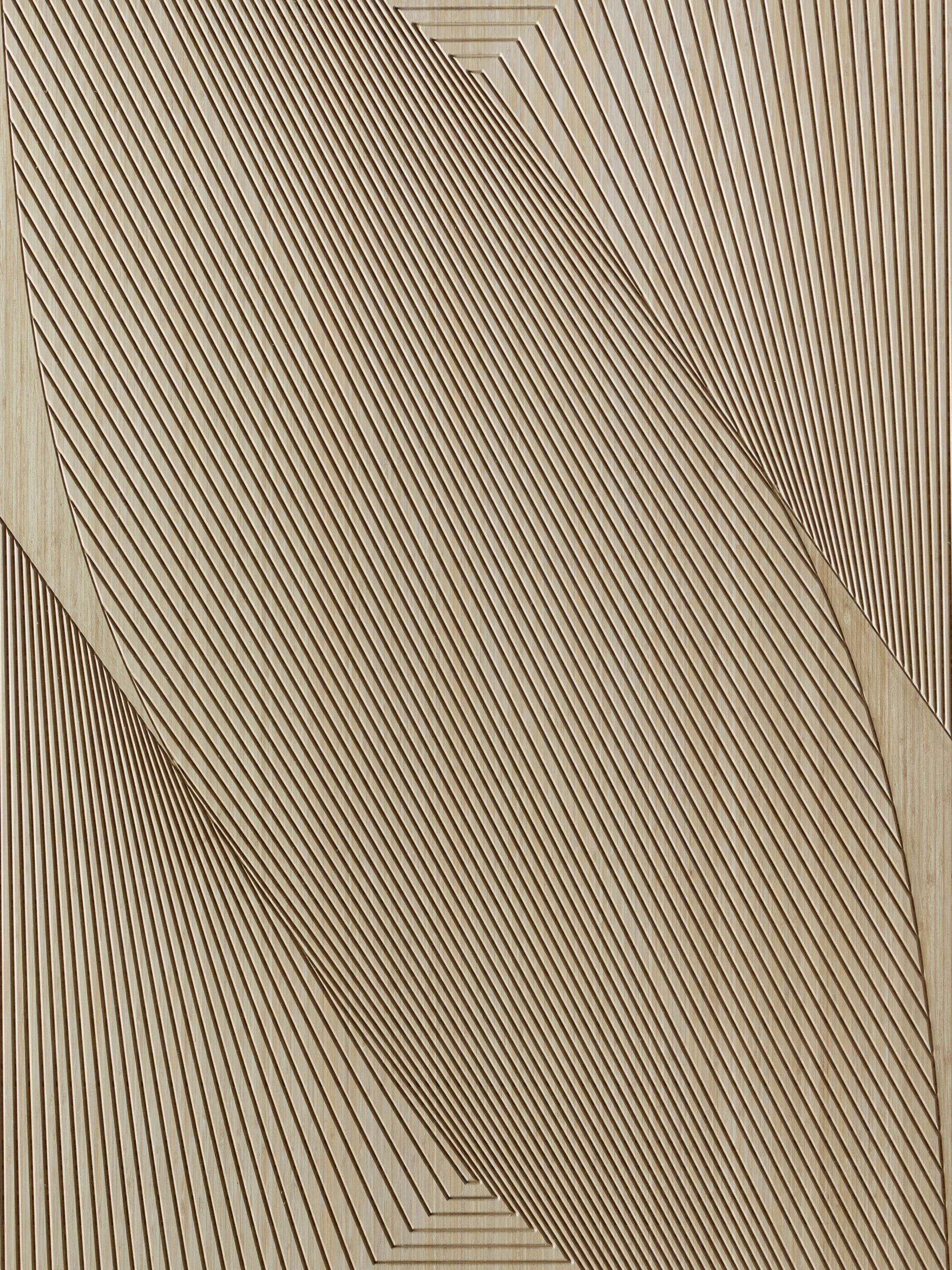 Plyboo Pleat and Weave Bamboo Panel Fog 31M